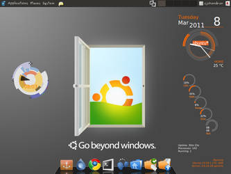 Its my Ubuntu Desktop