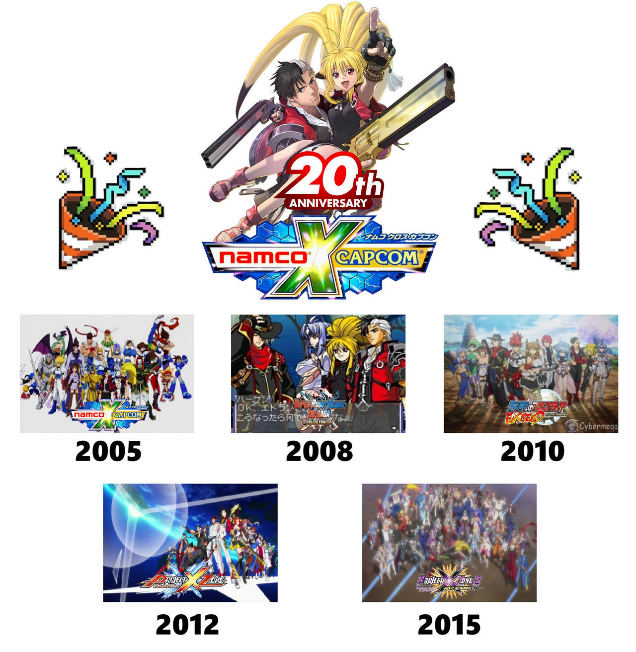 Happy 20th Anniversary Namco X Capcom! by zdane3t on DeviantArt