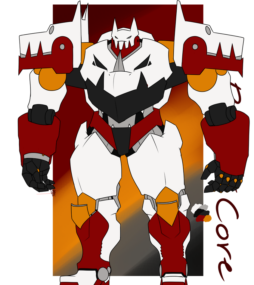 (OC) Beast Core by RK-Draws on DeviantArt