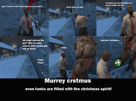 Left 4 Dead christmas comic