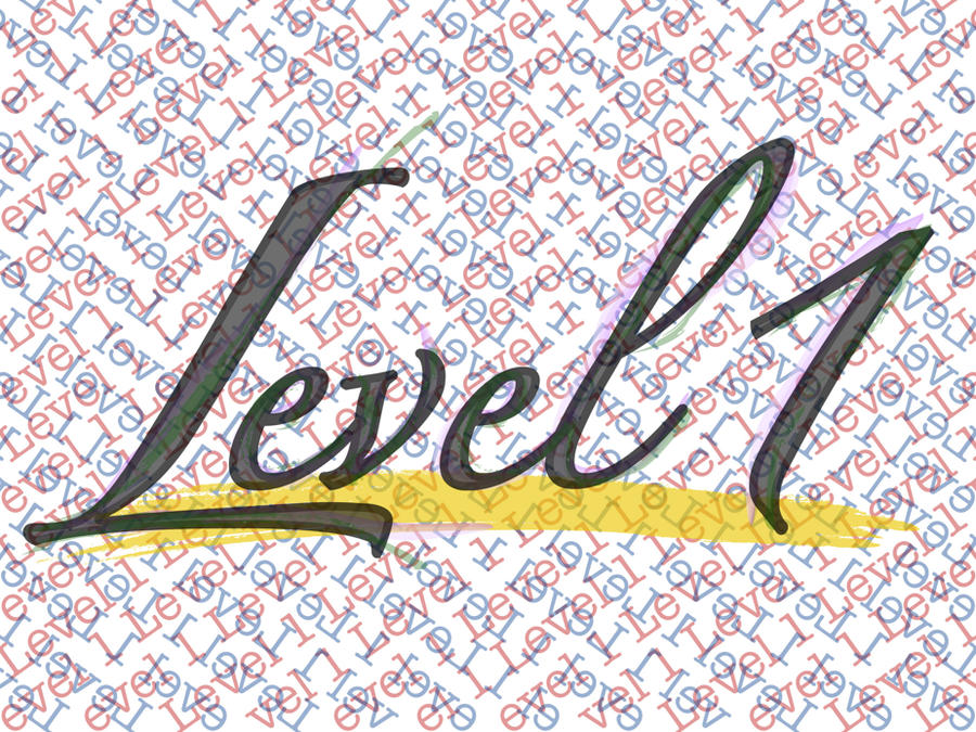 Level 1 Wallpaper Logo by GooseFromTopGun on DeviantArt
