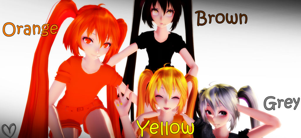 Mmd Color MMD TDA Colors Miku DOWNLOAD !! Pack #2 by Miku-Bugada on DeviantArt