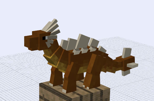 Earth Dragon Minecraft Techne Model by BlueEyes9 on DeviantArt