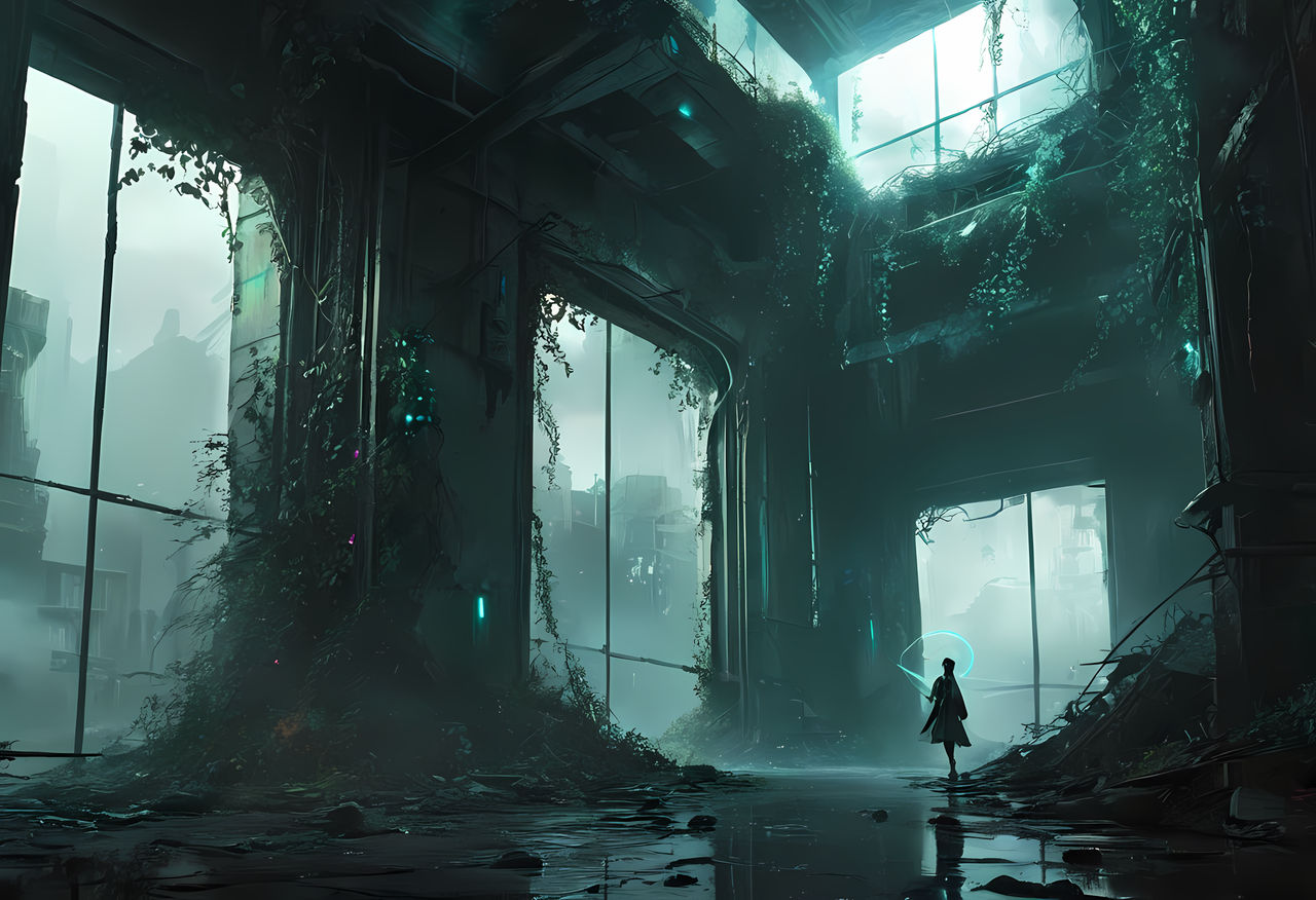 Cyber City Neon Dreams and Digital Futures