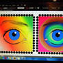 Digital Version of Stamp Eyes