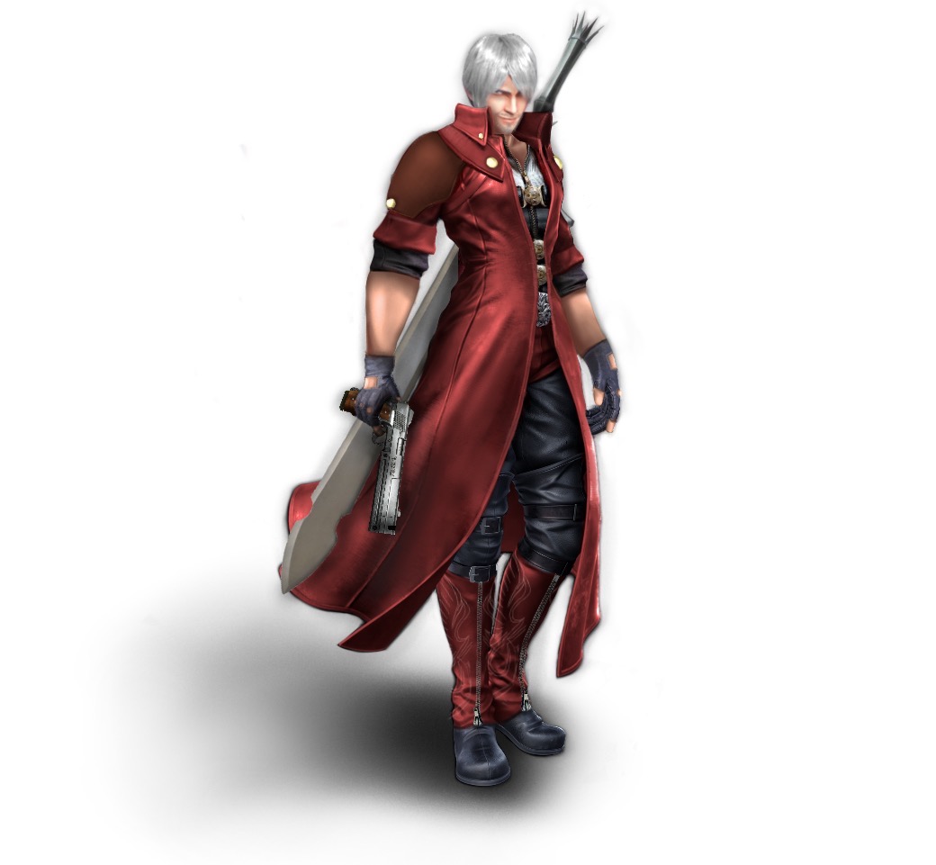 Dante (DMC4) Smash Render by MegamanZERO473 on DeviantArt
