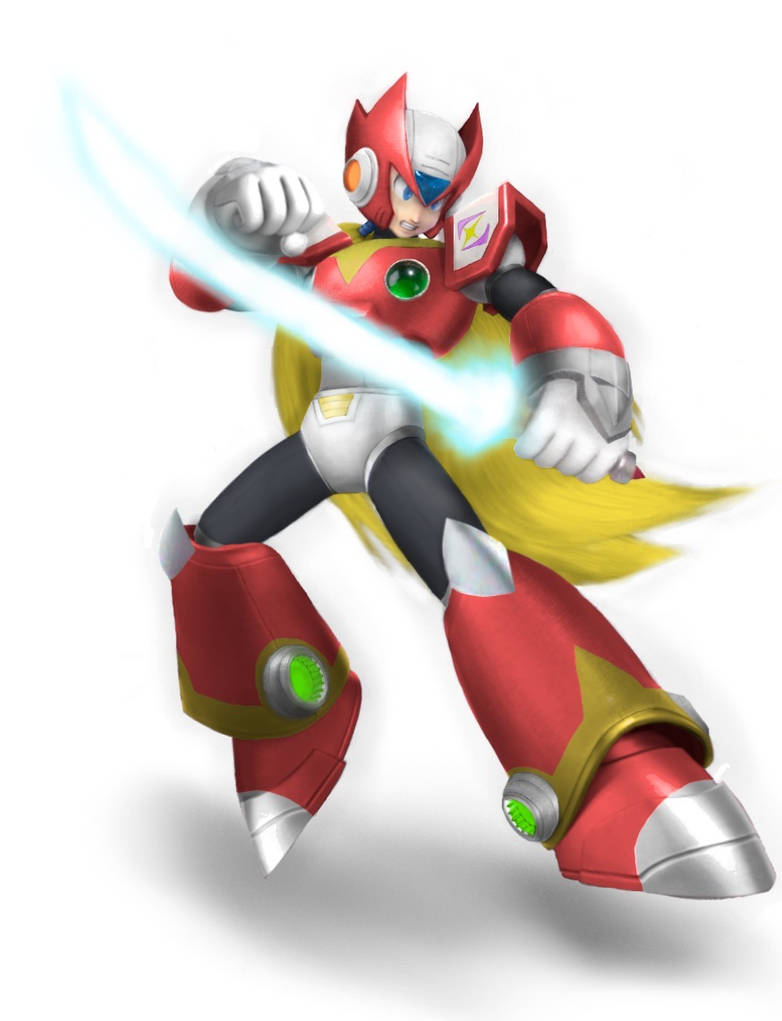 Zero (MegaMan) Smash Rendered by MegamanZERO473 on DeviantArt