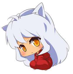 Blinking Inuyasha - short and stumpy