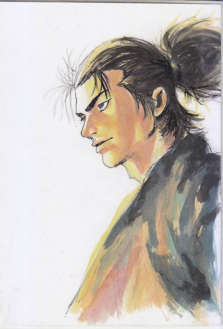 Miyamoto Musashi from Vagabond (takehiko Inoue) by Dadosgila on DeviantArt