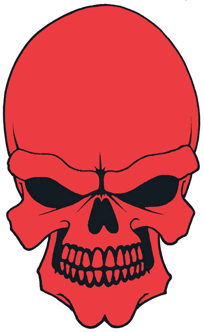 RED Skull By DementedInk On DeviantArt