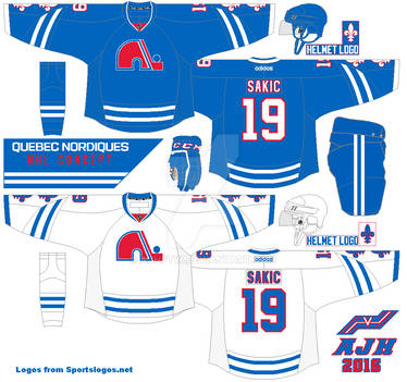 Quebec Nordiques Adidas Jersey Concept : r/hockey