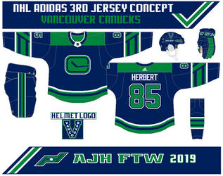 Vancouver Canucks Adidas 3rd concept