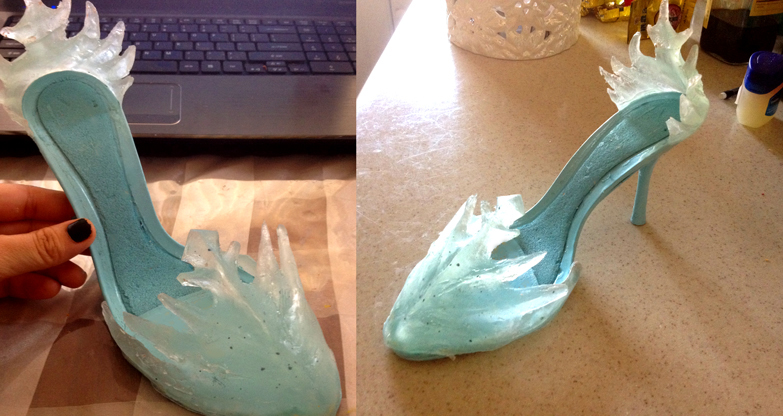 Elsa Shoes from Frozen (Resin) by beelzebobbles on DeviantArt