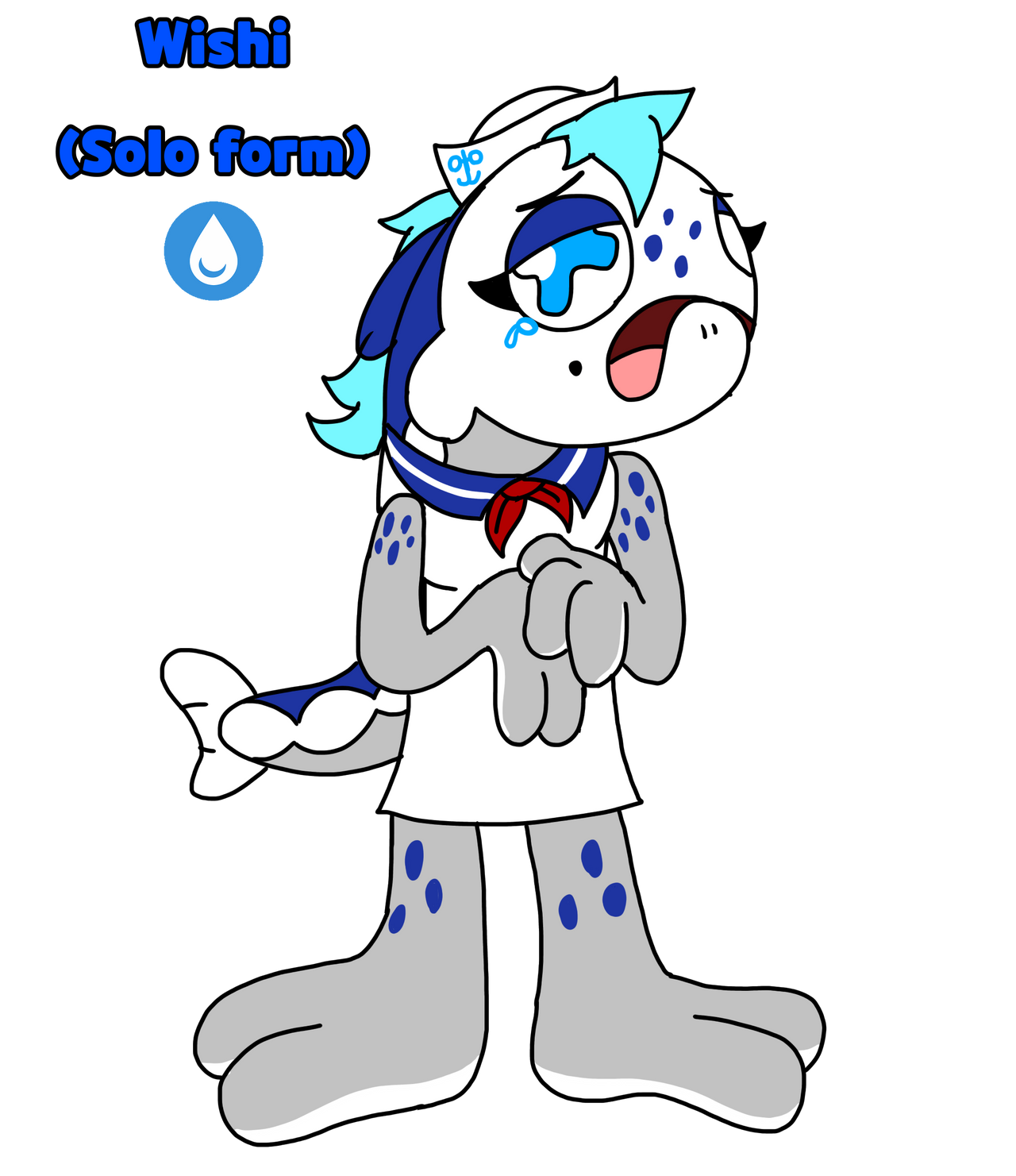 Wishi the Wishiwashi by SharkRomes1900 on DeviantArt