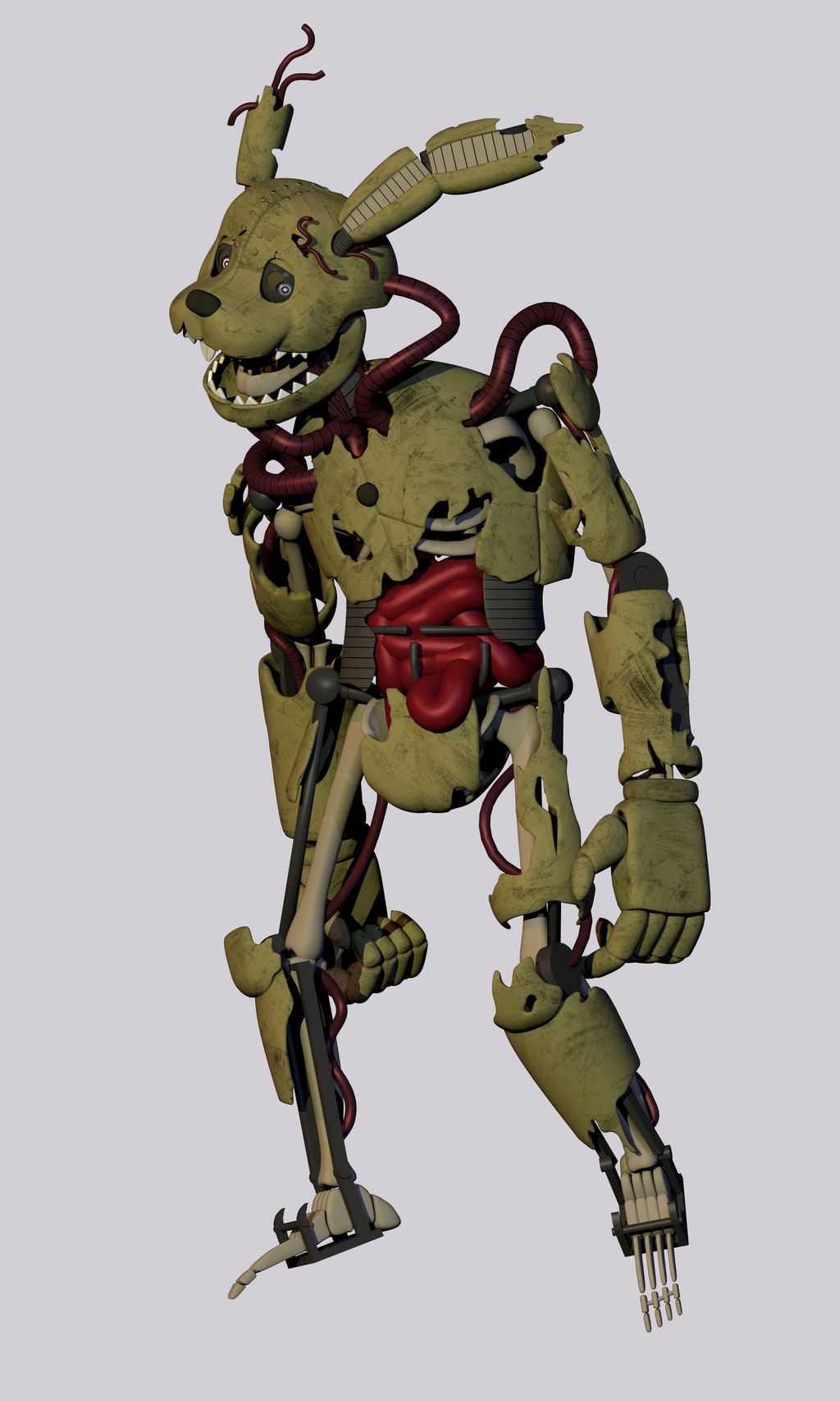 Spring Trap Kill Springtrap the Killbot by Morigandero on DeviantArt
