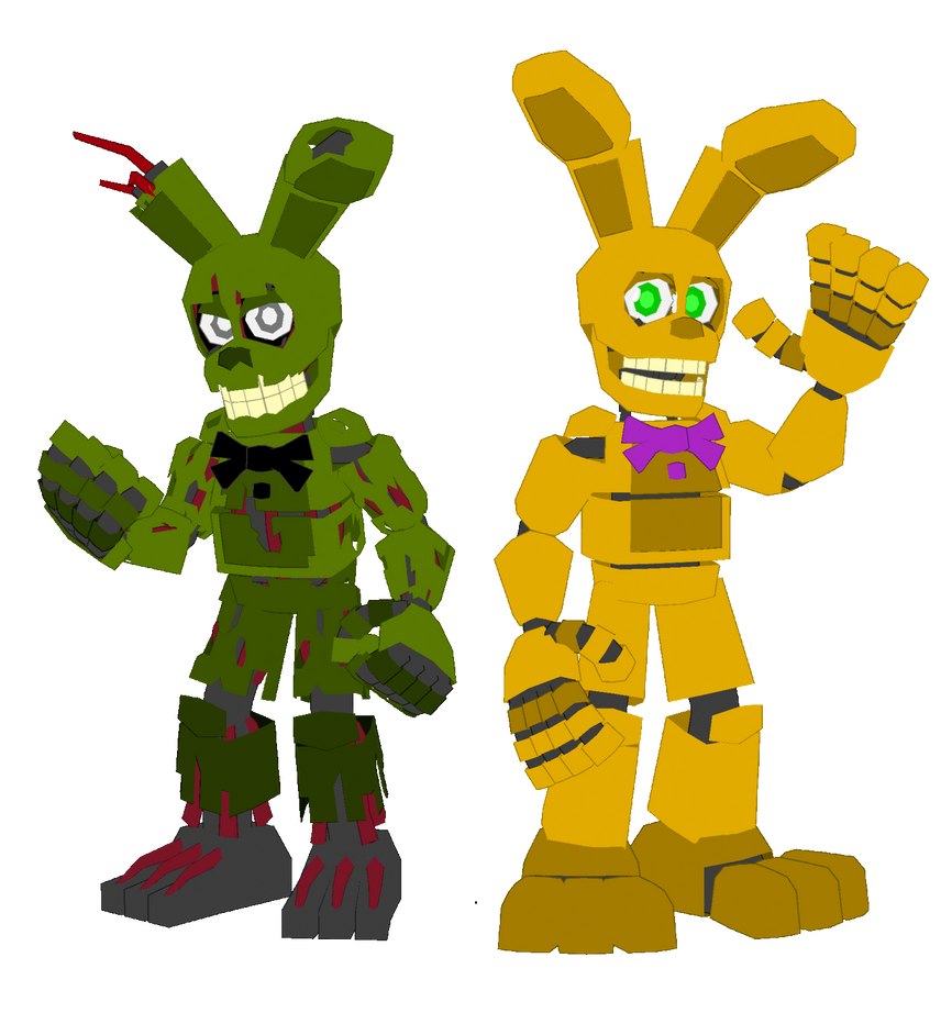 Springbon Poly Springy and Springbon by Morigandero on DeviantArt