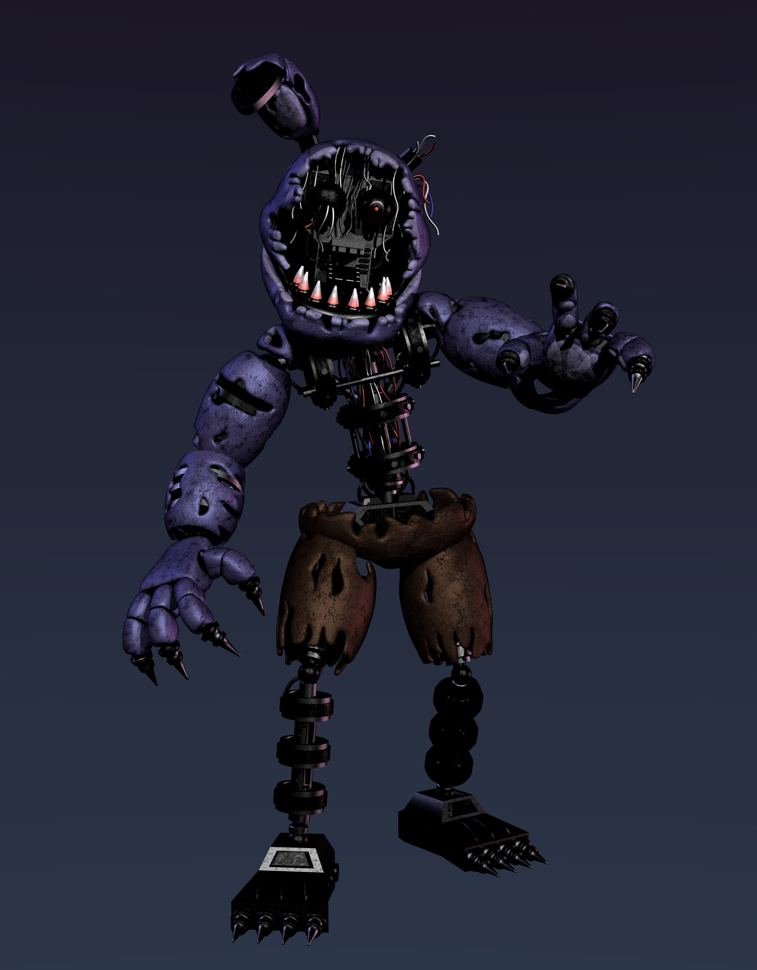 BONNIE FNAF EDIÇAO COMPLETA ANIMATRONIC REAL! 