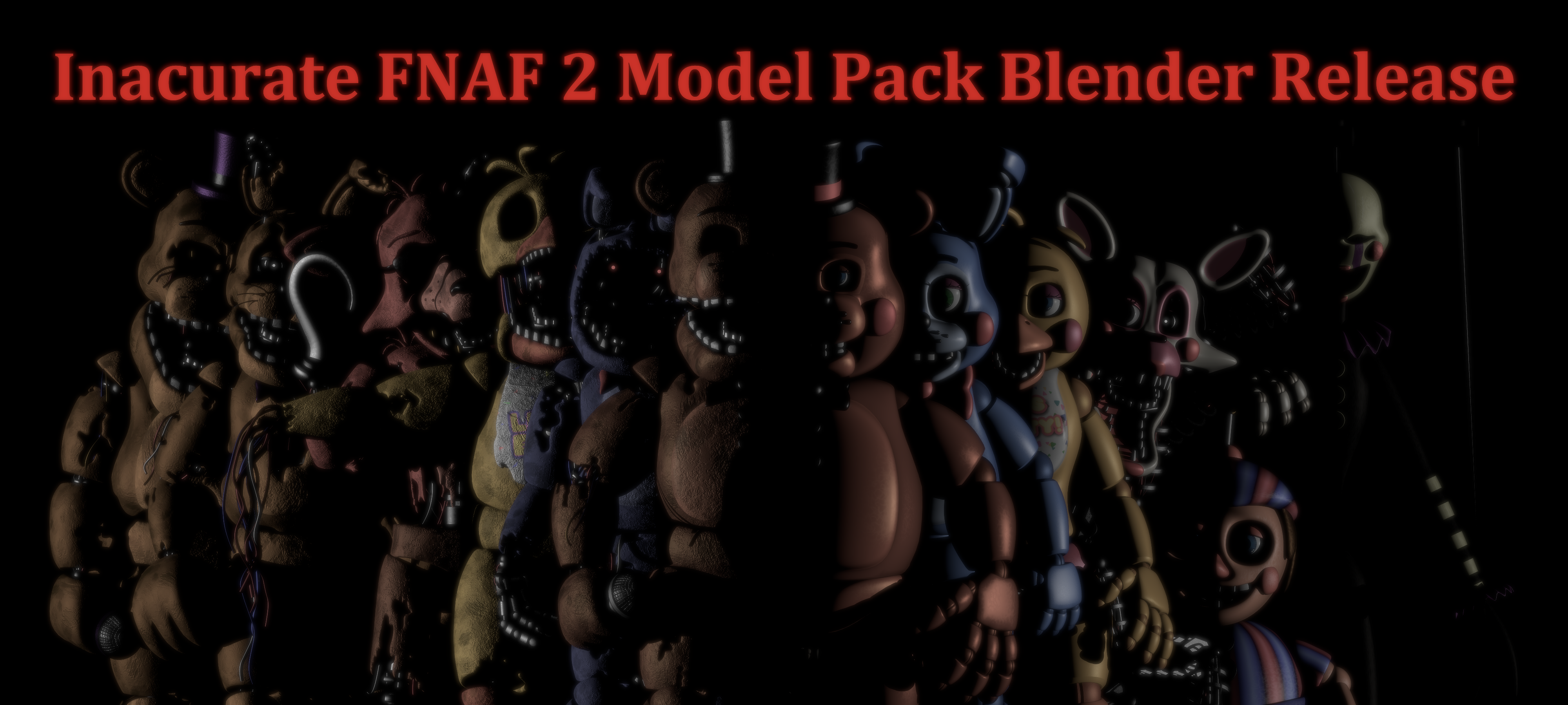 HW Fnaf 4 Remodels 2.8 ports pack release! by ScrappyGod on DeviantArt