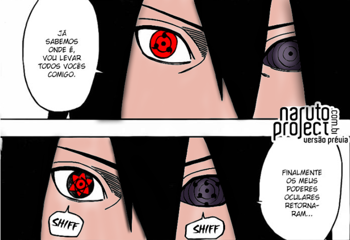 NARUTO, Poderes Oculares