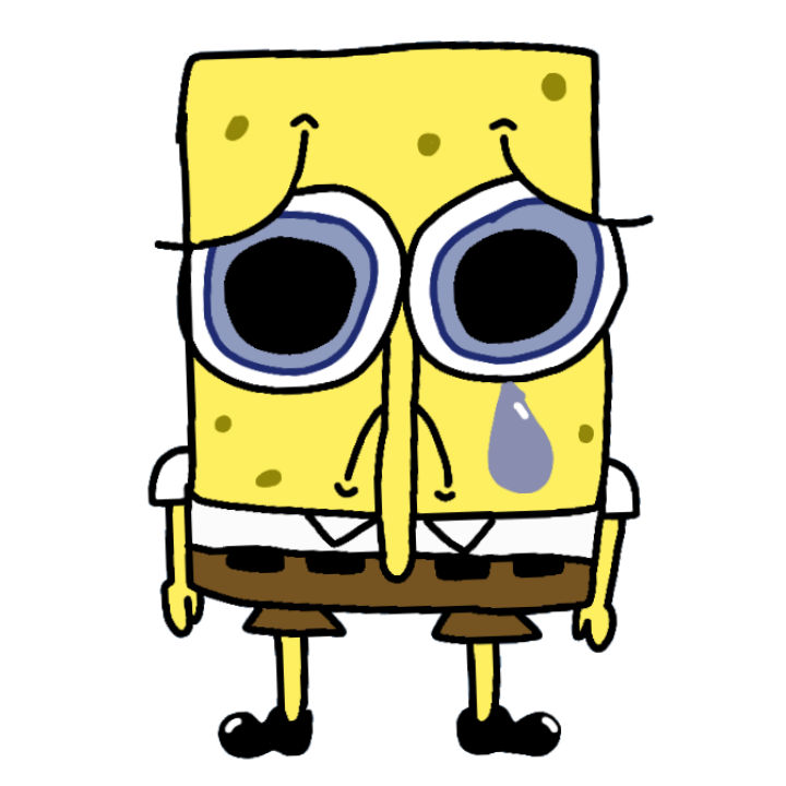 Sad Spongebob Meme by TheOneAndOnlySeagull on DeviantArt
