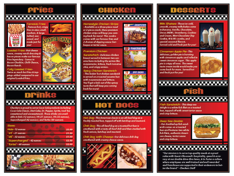 Checkers Menu Page 2 By Vtiful On DeviantArt