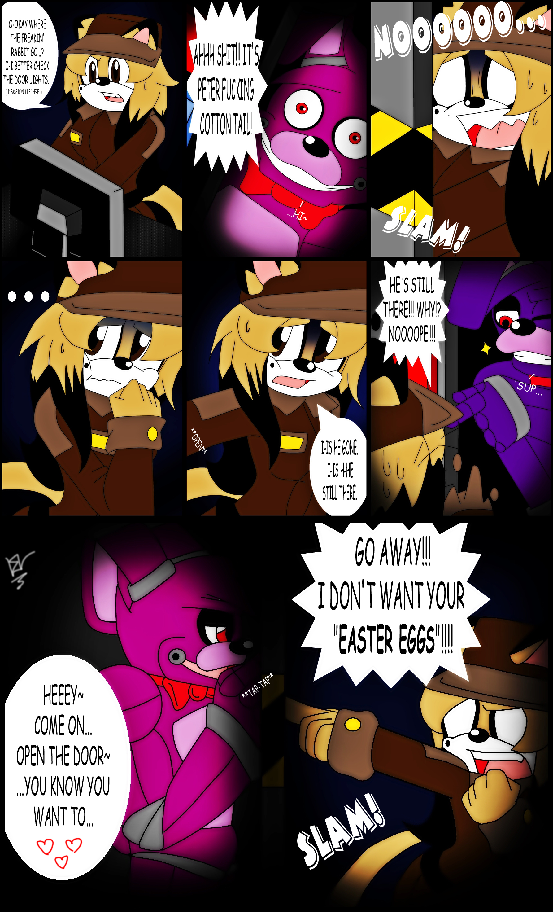 FNAF's Reactions - Night One Bonnie