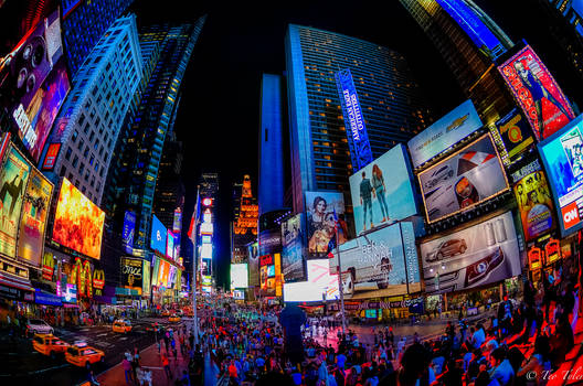 Times Square By Night