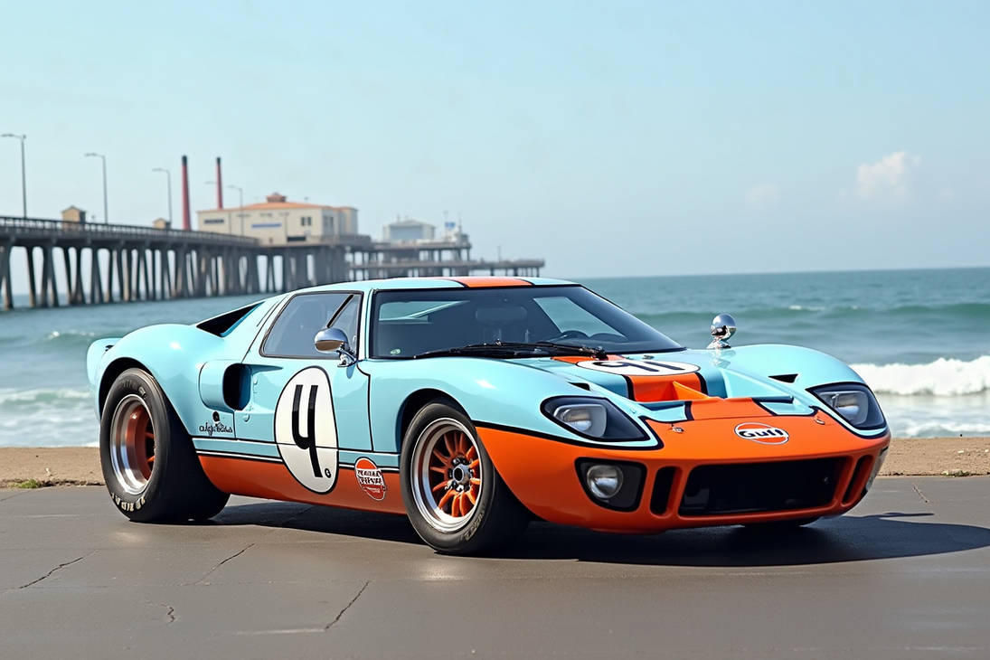 Jwa Racing Ford GT40 Mk.I in JWA Gulf Oil racing colors (HD) by mindsap on DeviantArt