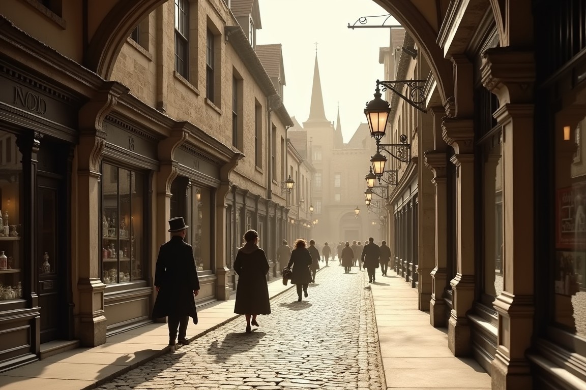 Chester Rows Before Rennovation 1895 Chester Rows, in Chester United Kingdom by mindsap on DeviantArt