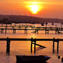 Boats in the Sunset