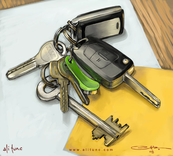 still life keys