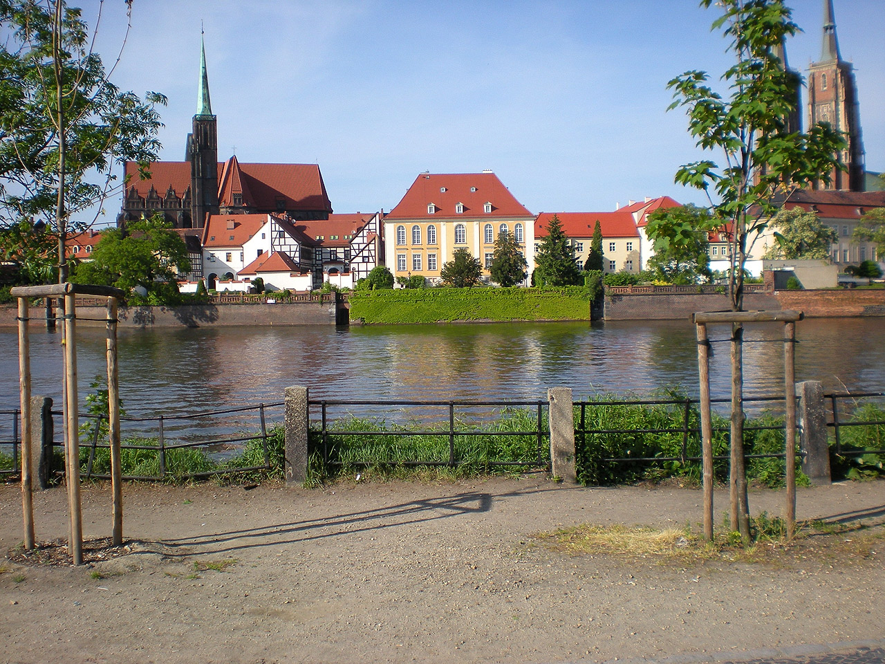 Widok na Ostrow