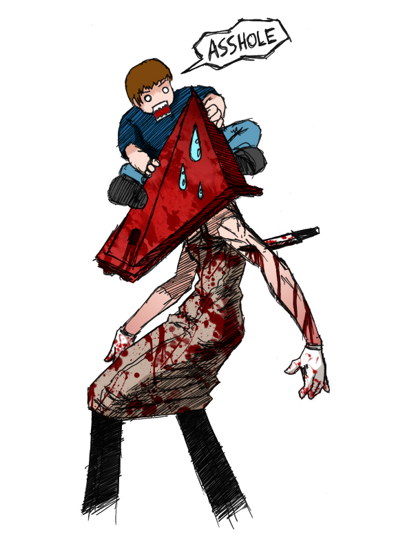 Pyramid Head vs. Tony