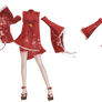 [MMD] Aura Kingdom Kimono Outfit WIP