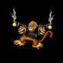 Paintball Logo Monkey Close Up
