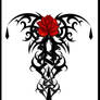 Gothic Rose Tattoo Print V1