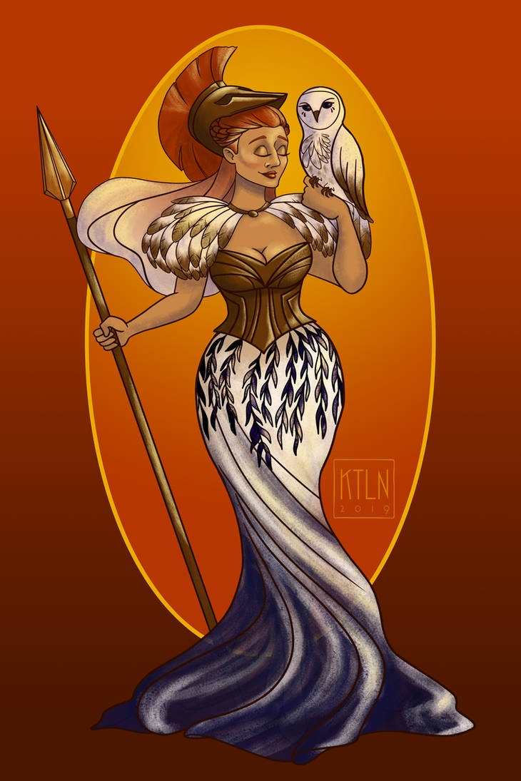 Athena Roses Deviantart Athena by Art-of-KaitlinMills on DeviantArt
