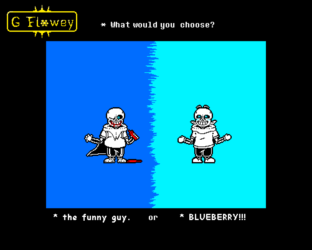 Canon Sans vs Fanon Sans : r/Undertale