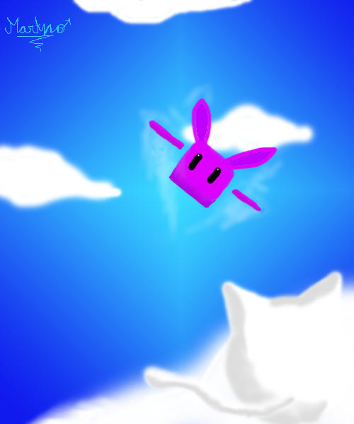 Sky bunny by Martno on DeviantArt