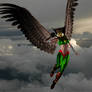 Hawkgirl 3d