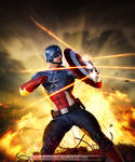 Captain America by PGandara
