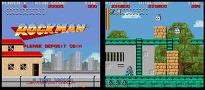 Mega Man 1 Arcade Mockup