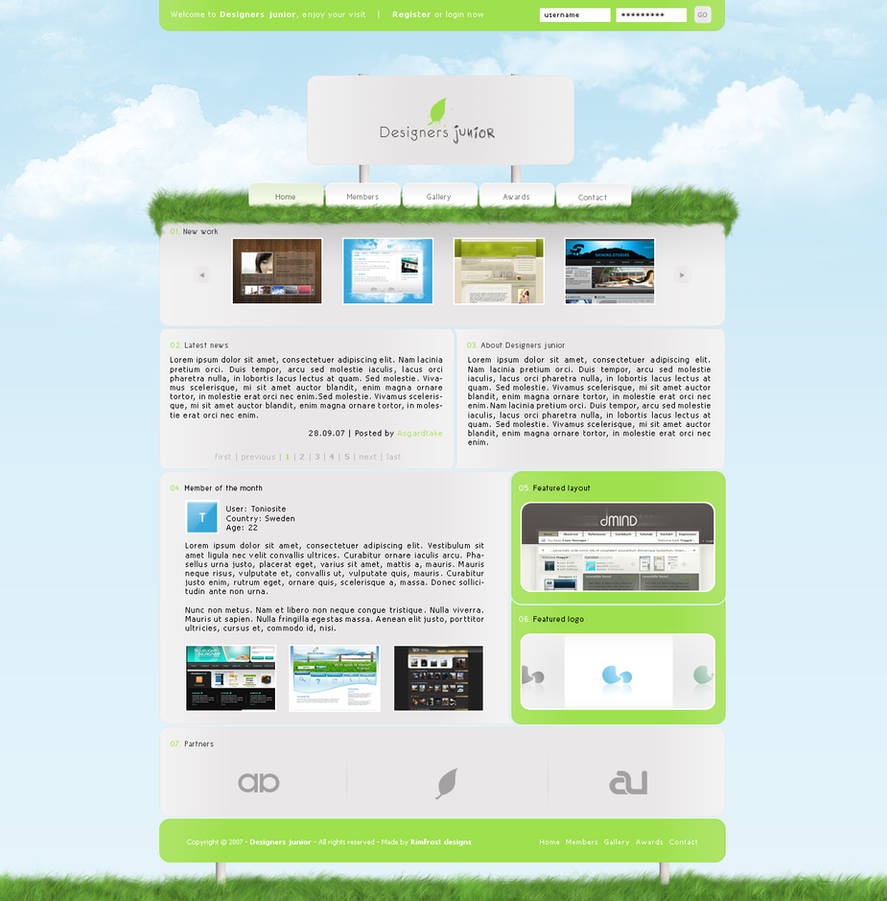 Designers junior layout by Fictionfourtyfour on DeviantArt