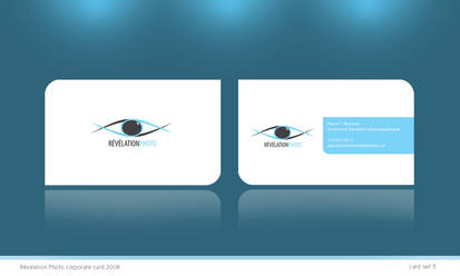 Revelation photo business card