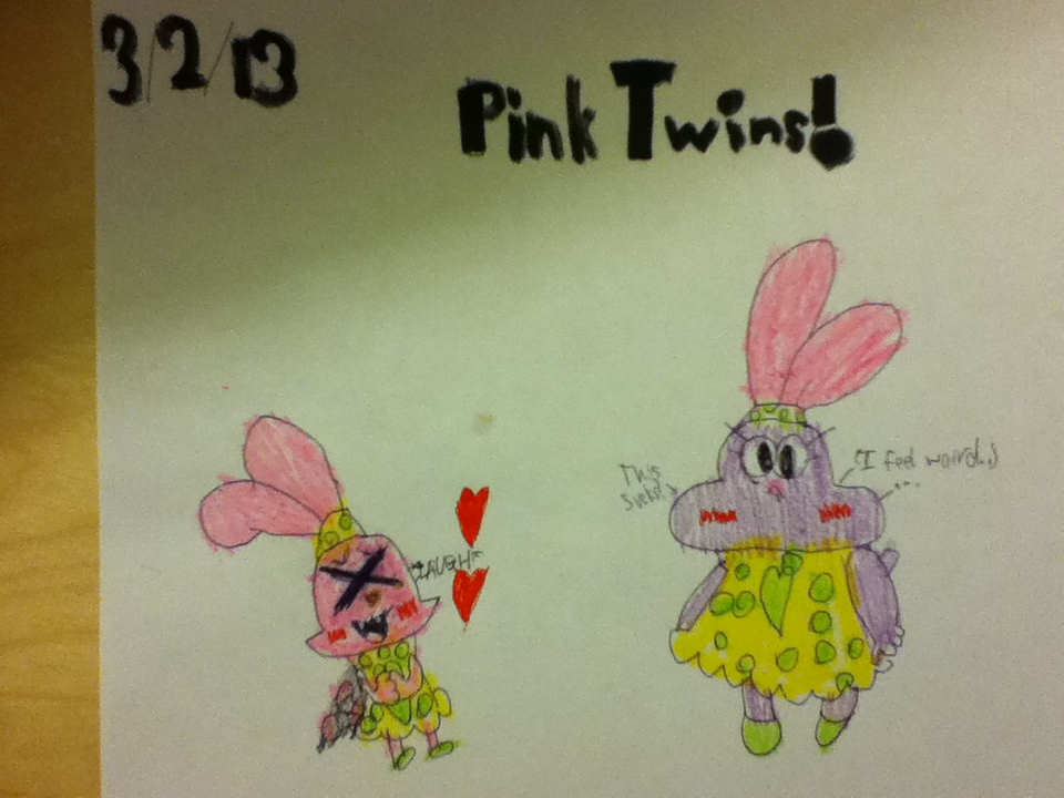 Chowder : Pink Twins by Chowderlover12 on DeviantArt
