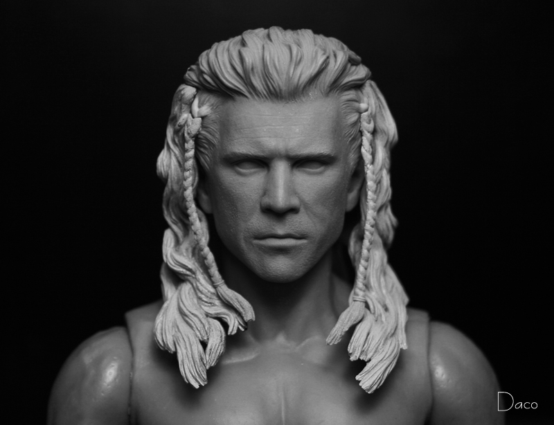 Scottish Warrior 1:6 head