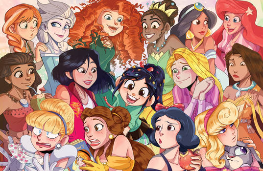 Disney princesses Wreck it Ralph 2