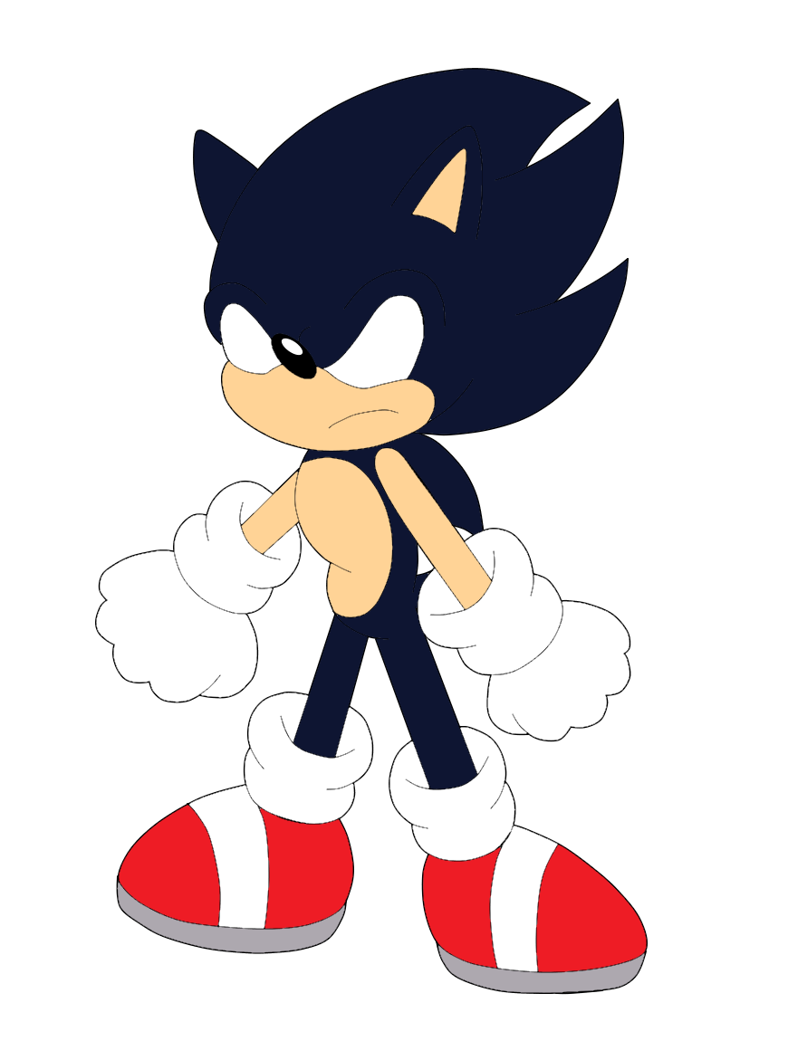 Dark Sonic 2 by TheArtistPanda on DeviantArt