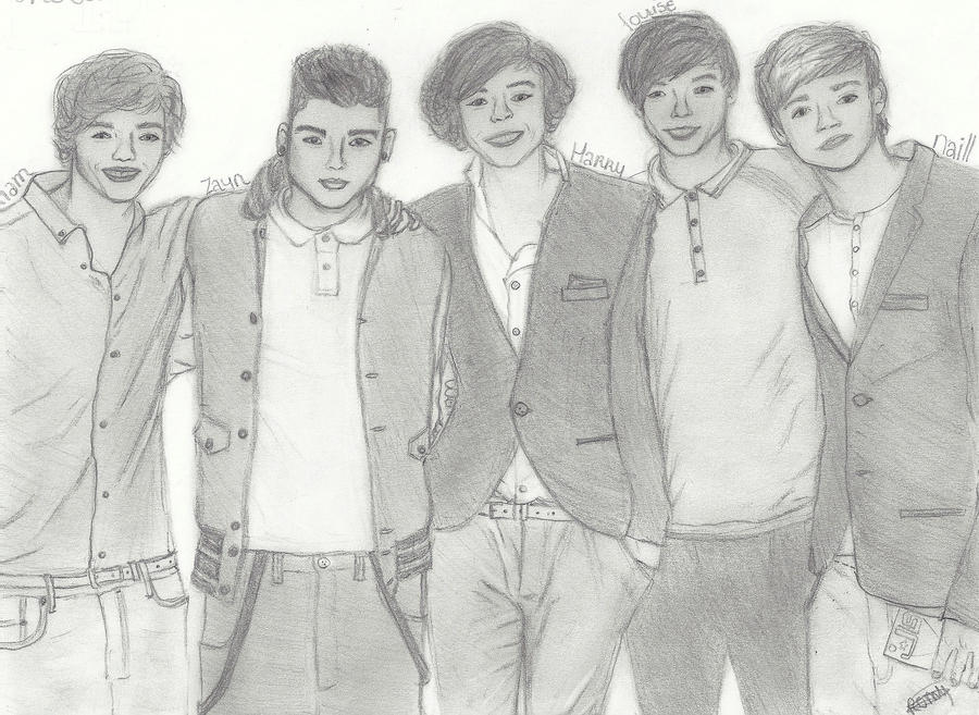 One Direction Deviantart One Direction by RomySalvatore on DeviantArt