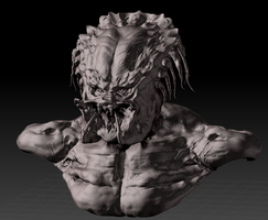 Predator zbrush.